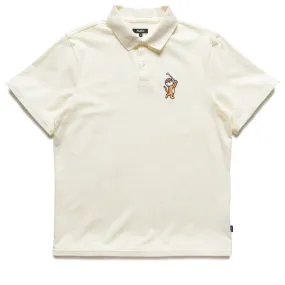 Malbon Golf Tiger Buckets Polo - Natural