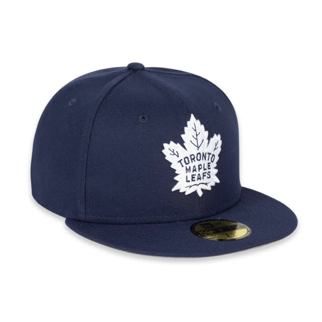 Maple Leafs New Era 59FIFTY Basic Fitted Hat