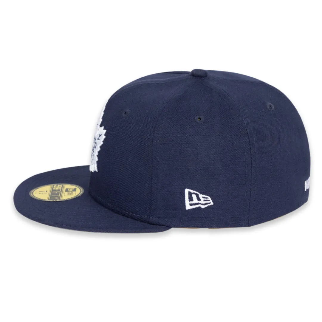 Maple Leafs New Era 59FIFTY Basic Fitted Hat