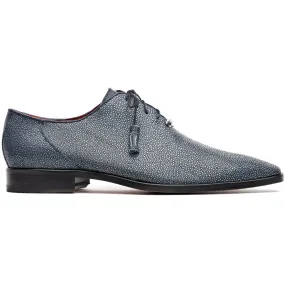 Navy Stingray Dress Oxfords by Marco Di Milano