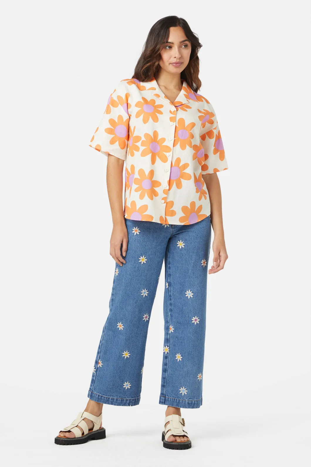 Margo Daisy Floral Top