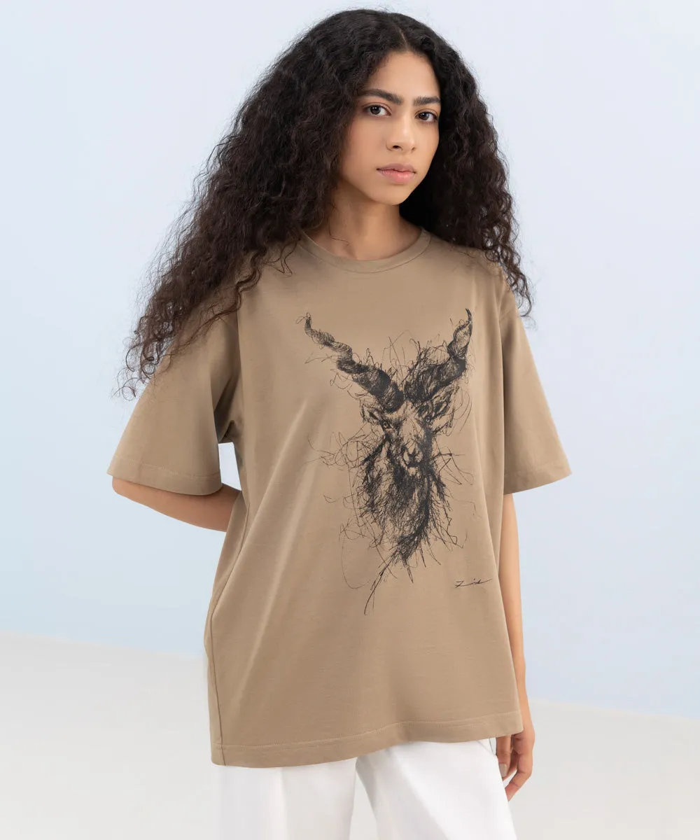 Graphic Markhor T-Shirt