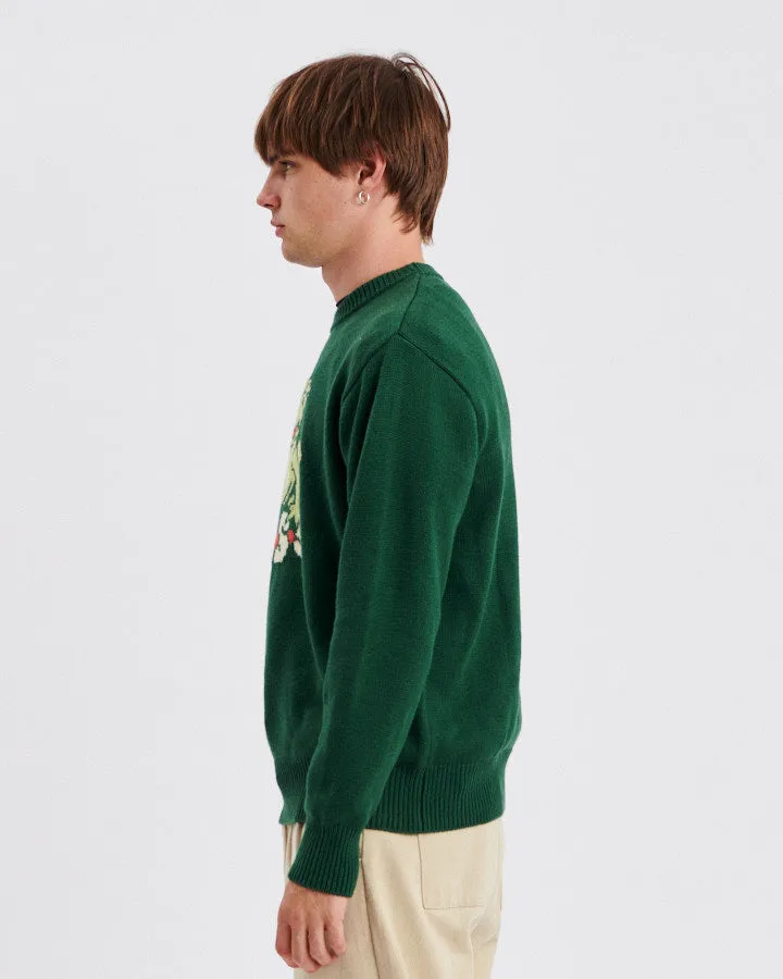 Mellowman Crew Knit - Teal