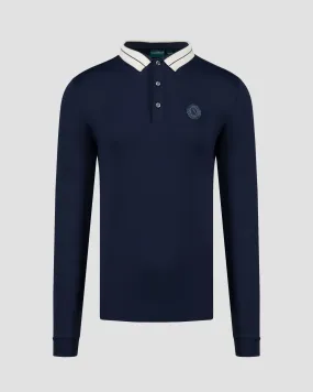 Men's long-sleeved polo Chervo Affranto A0002-599