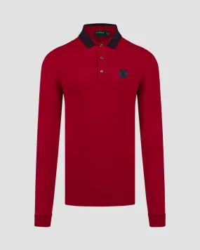 Men's long-sleeved polo Chervo Affranto A0002-837