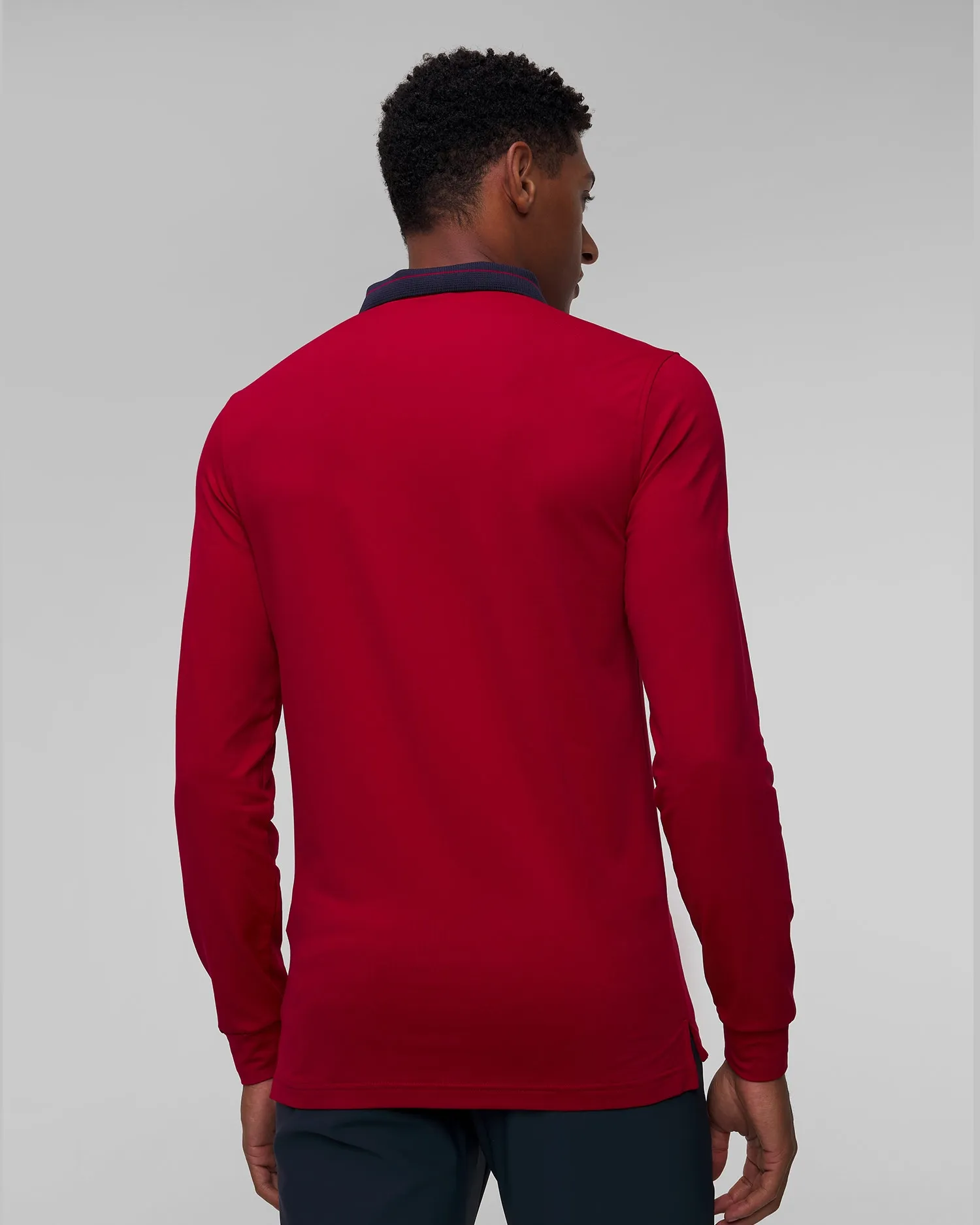 Men's long-sleeved polo Chervo Affranto A0002-837