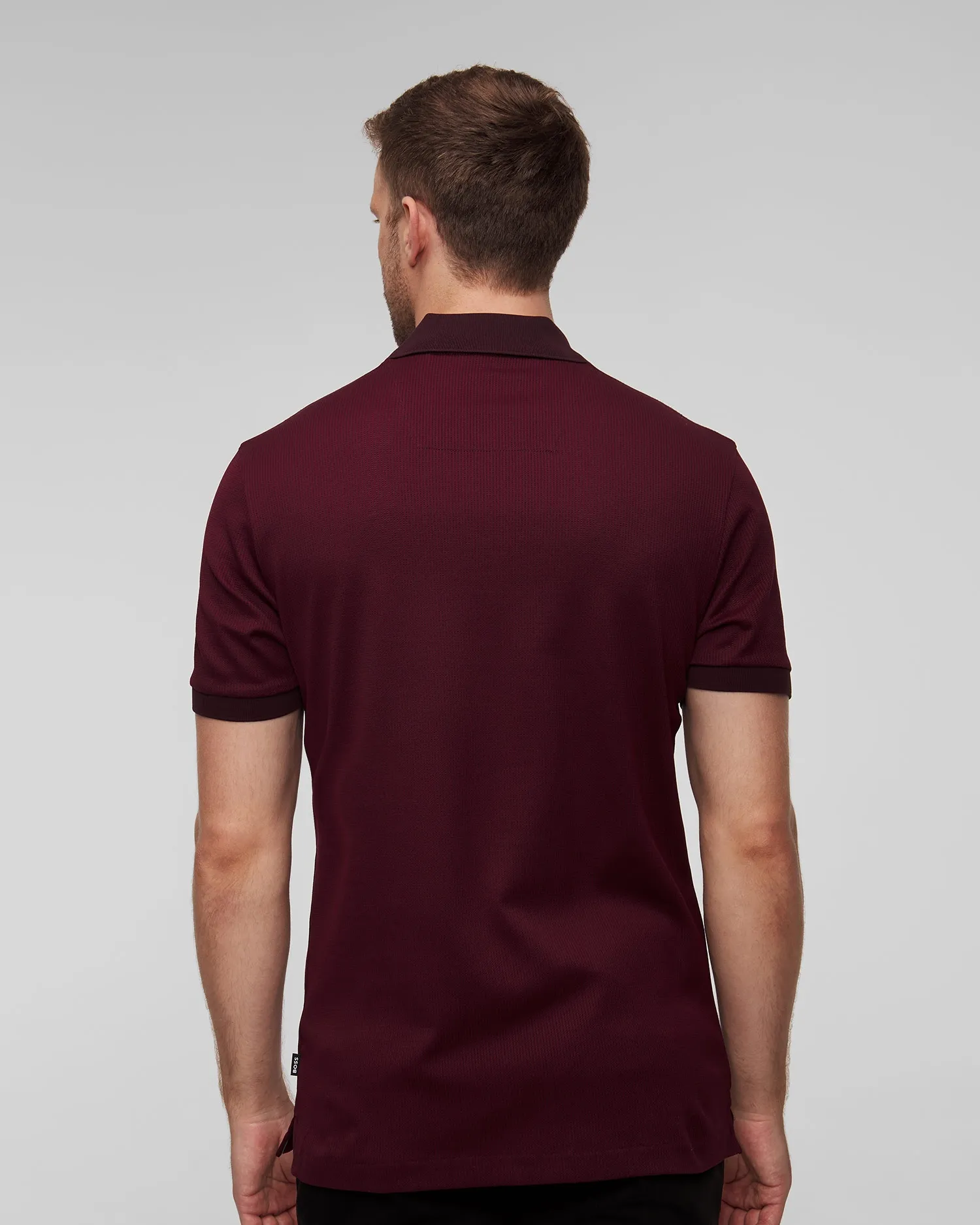 Men's maroon polo Hugo Boss H-Parlay 50518563-642