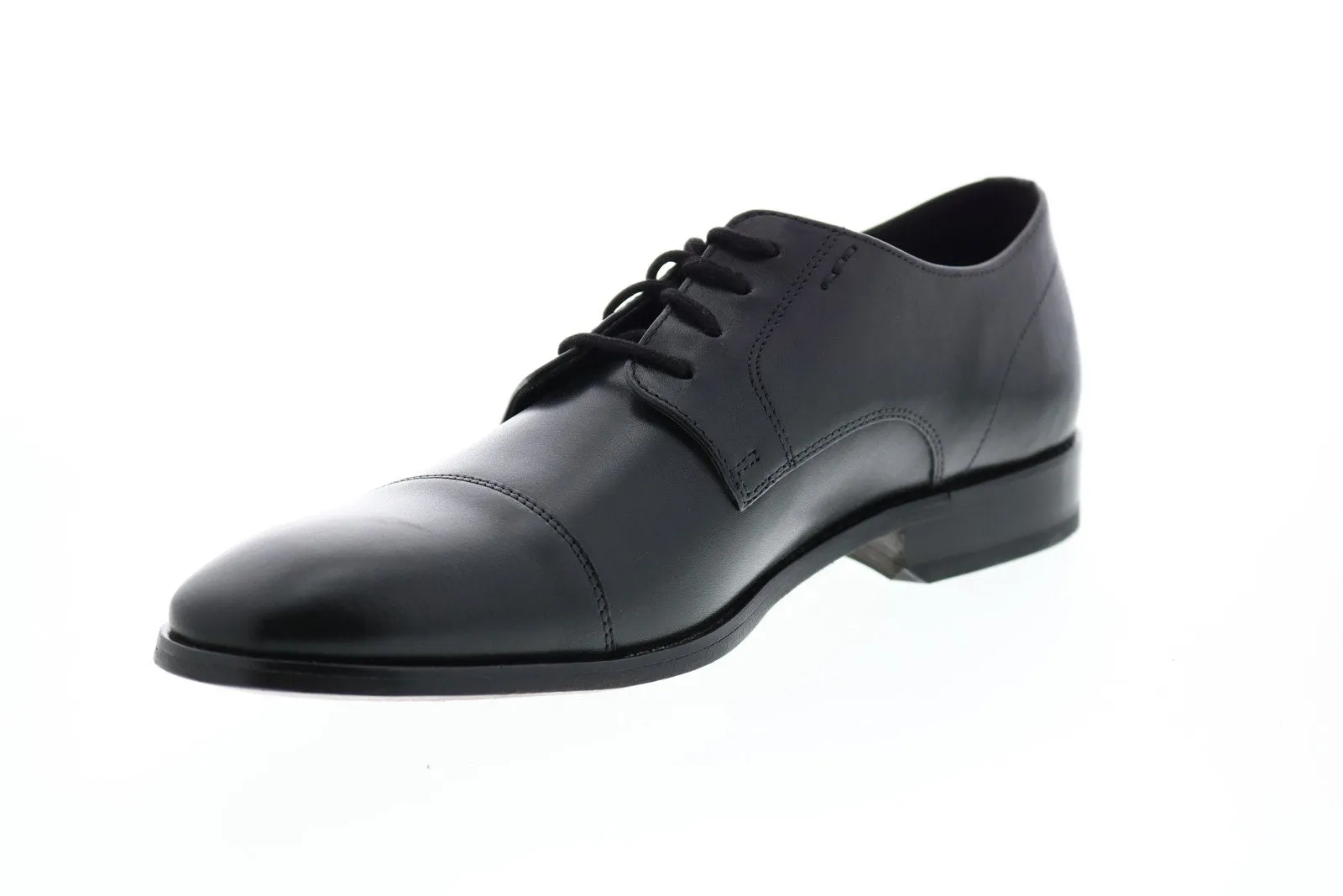 Men's Black Cap Toe Oxfords by Bostonian Nantasket Cap