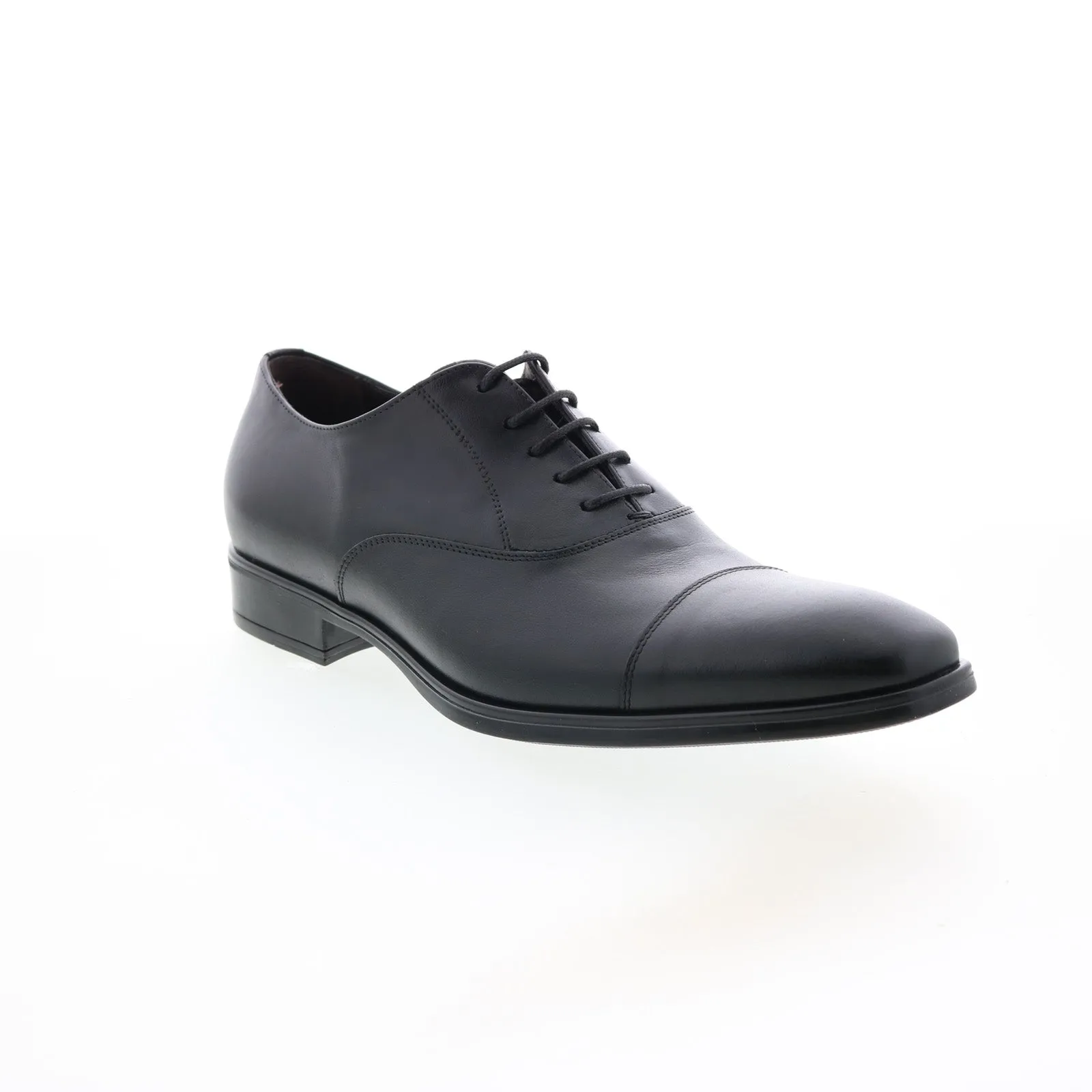 Men's Black Cap Toe Oxfords by Bruno Magli Luna MB1LUNA0