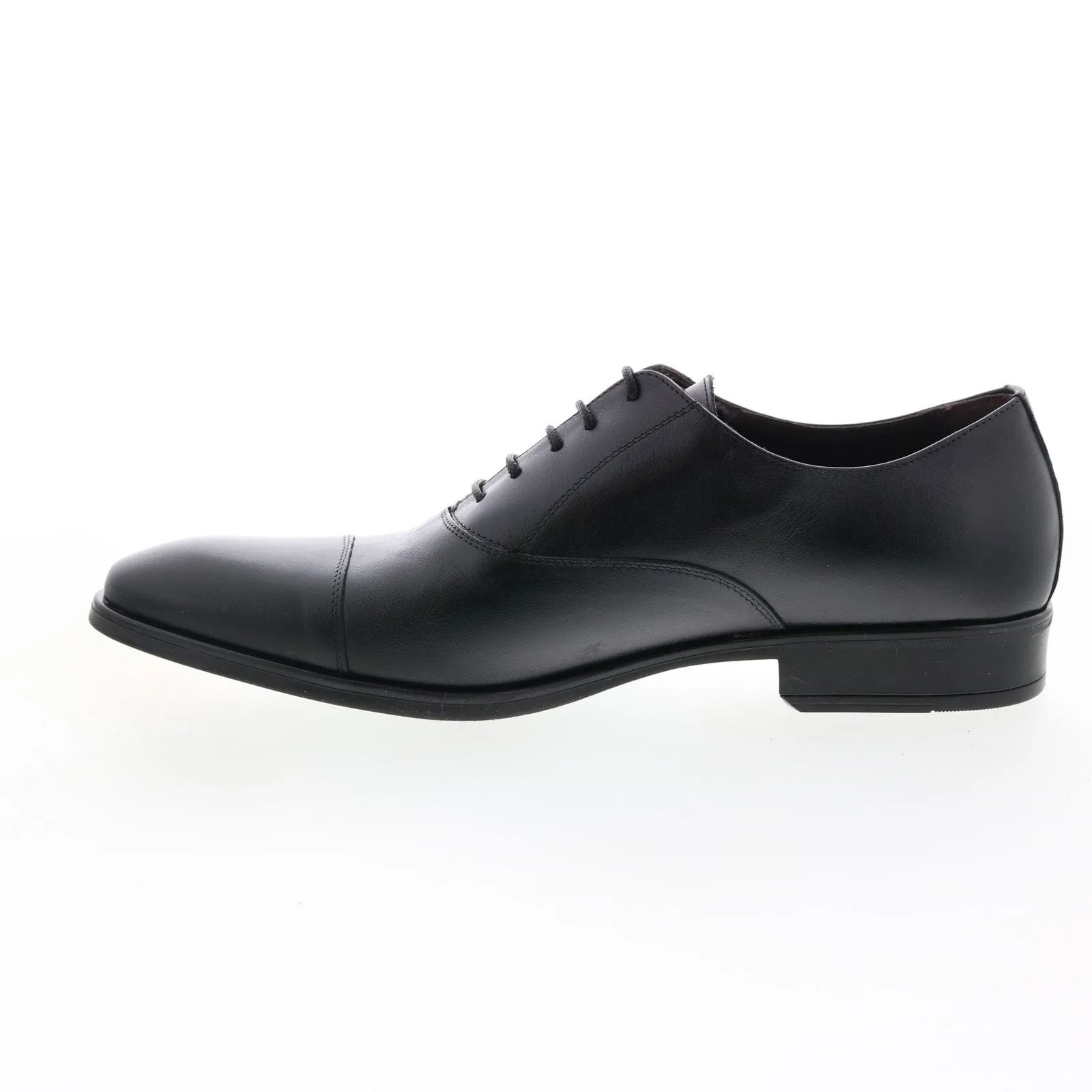 Men's Black Cap Toe Oxfords by Bruno Magli Luna MB1LUNA0