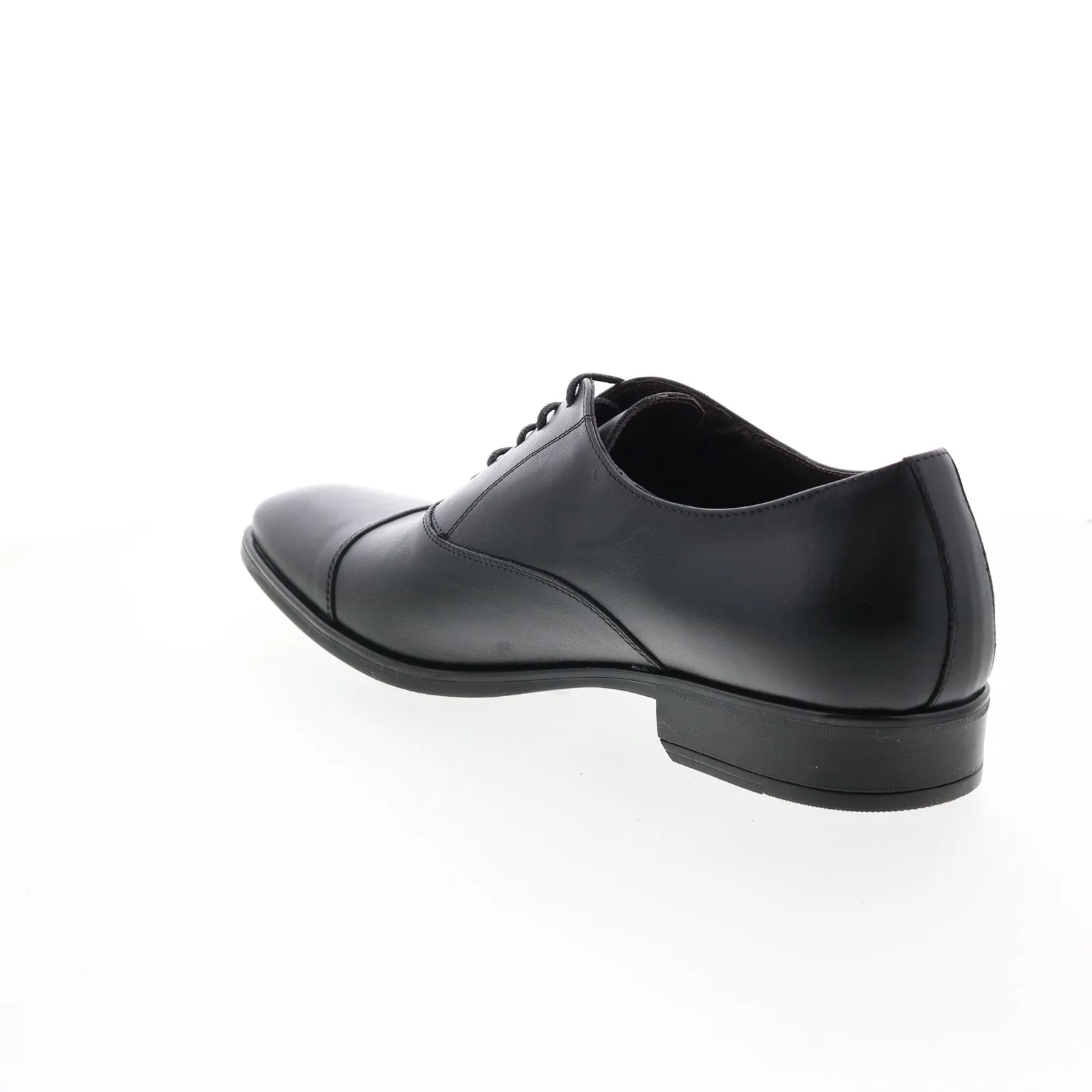 Men's Black Cap Toe Oxfords by Bruno Magli Luna MB1LUNA0