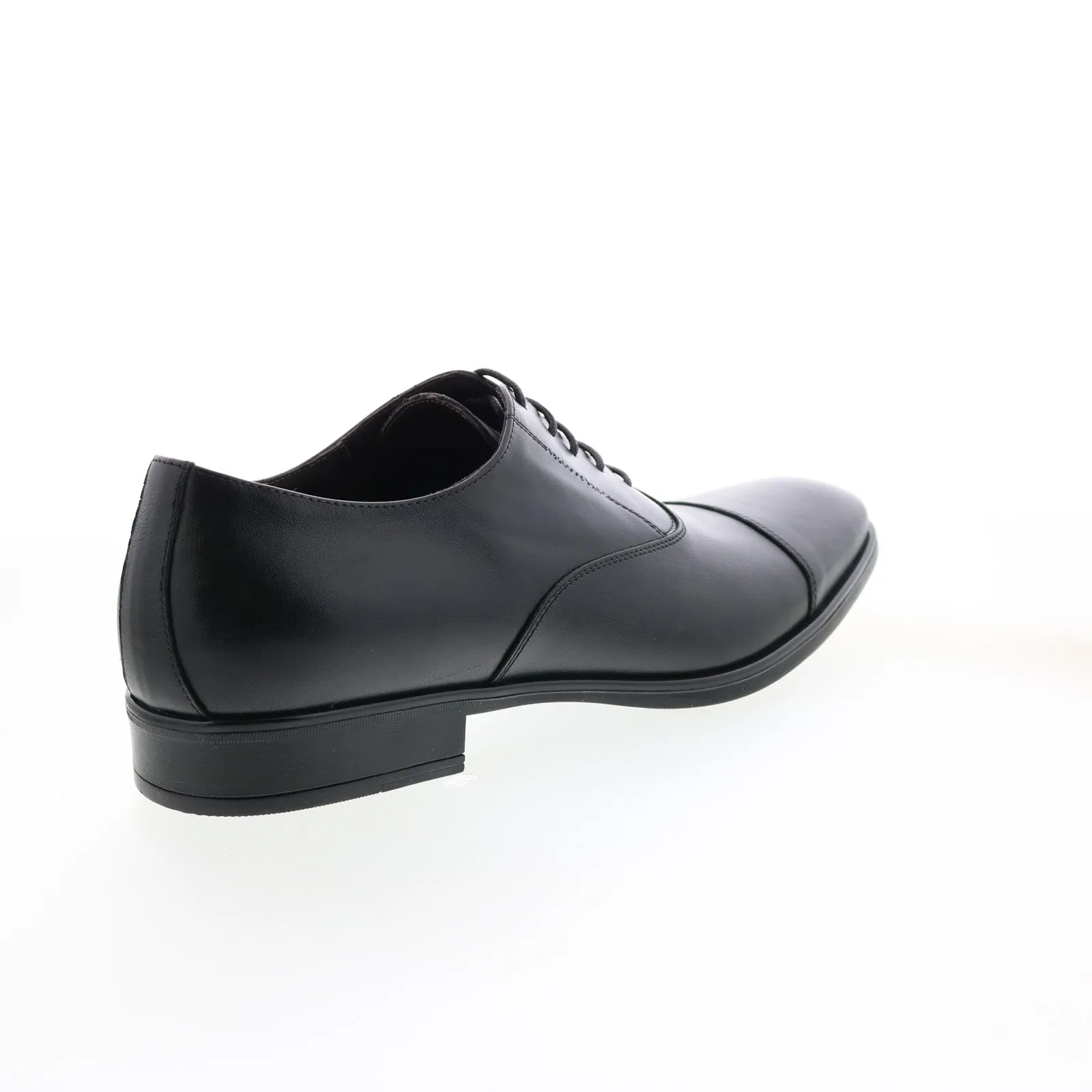 Men's Black Cap Toe Oxfords by Bruno Magli Luna MB1LUNA0