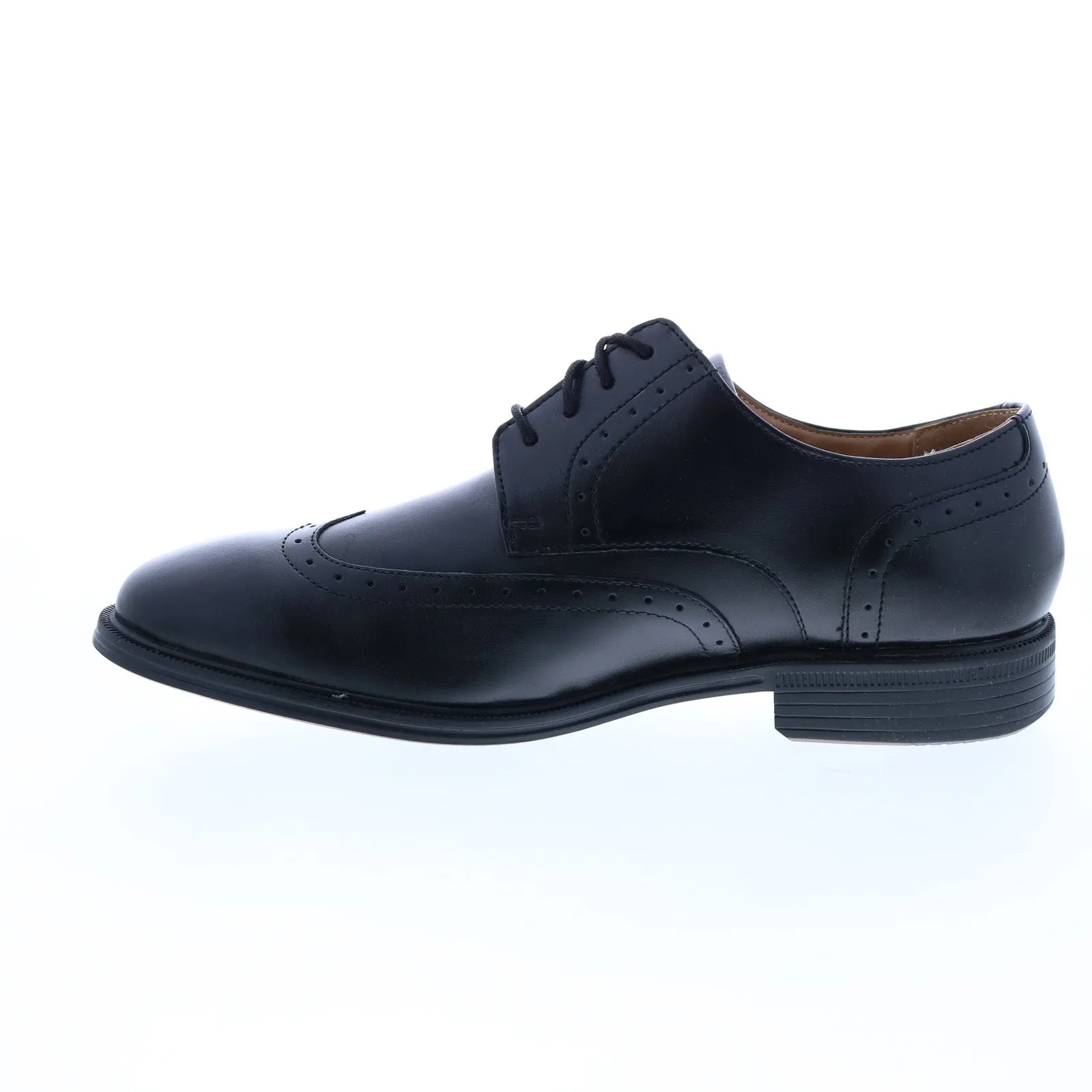 Men's Black Leather Wingtip & Brogue Oxfords by Nunn Bush