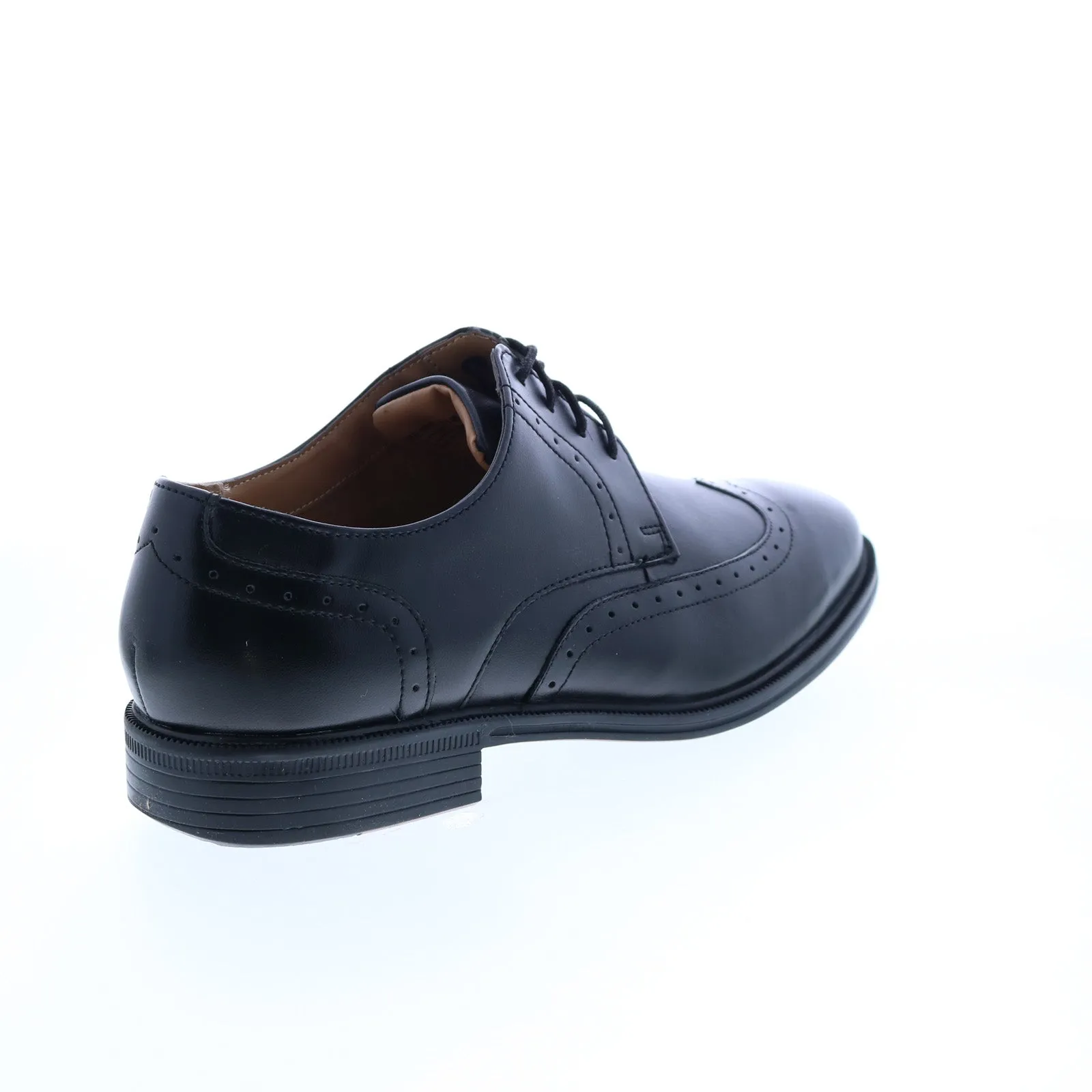 Men's Black Leather Wingtip & Brogue Oxfords by Nunn Bush