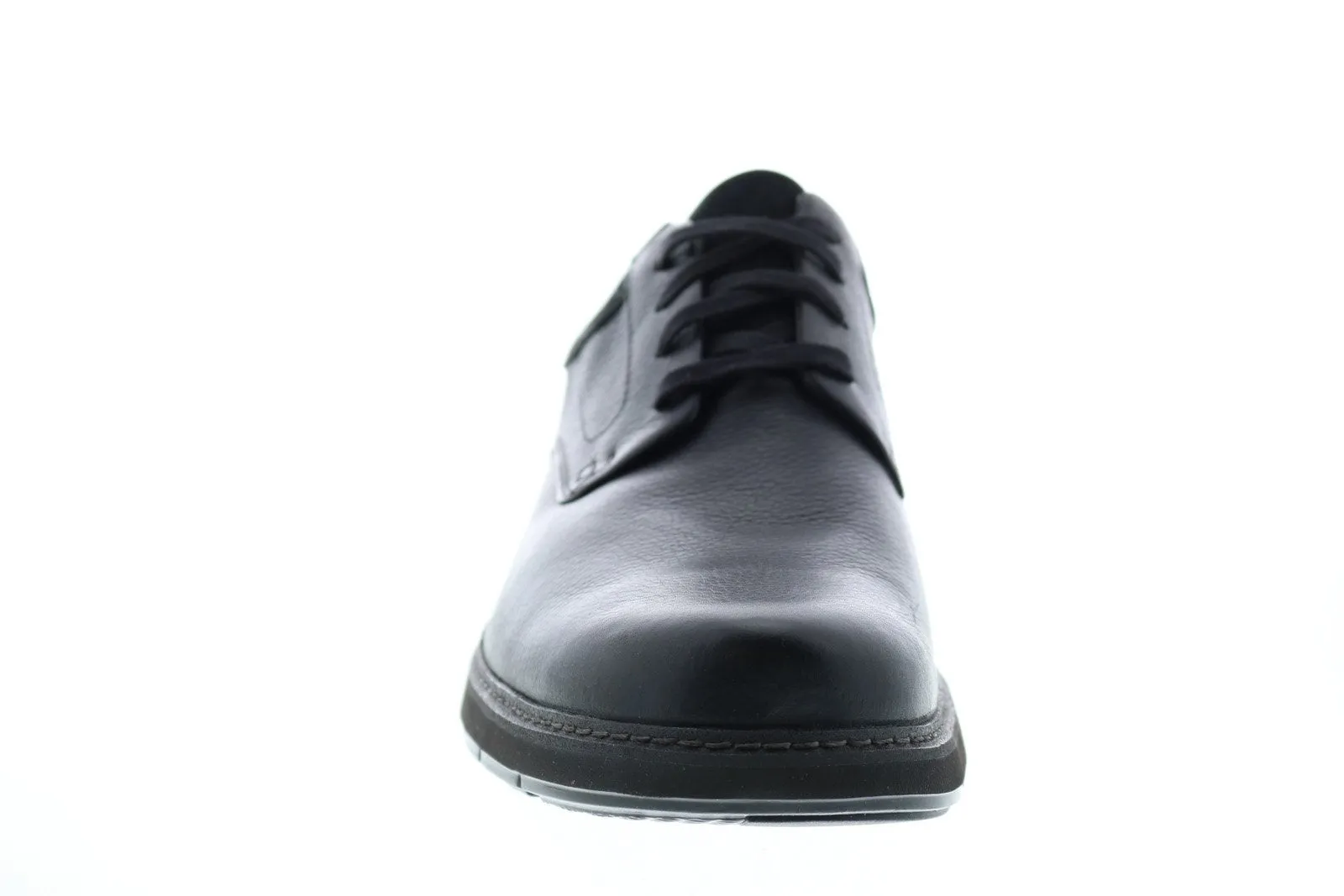 Men's Black Wide Oxfords by Clarks Un Ramble Lo 26136992