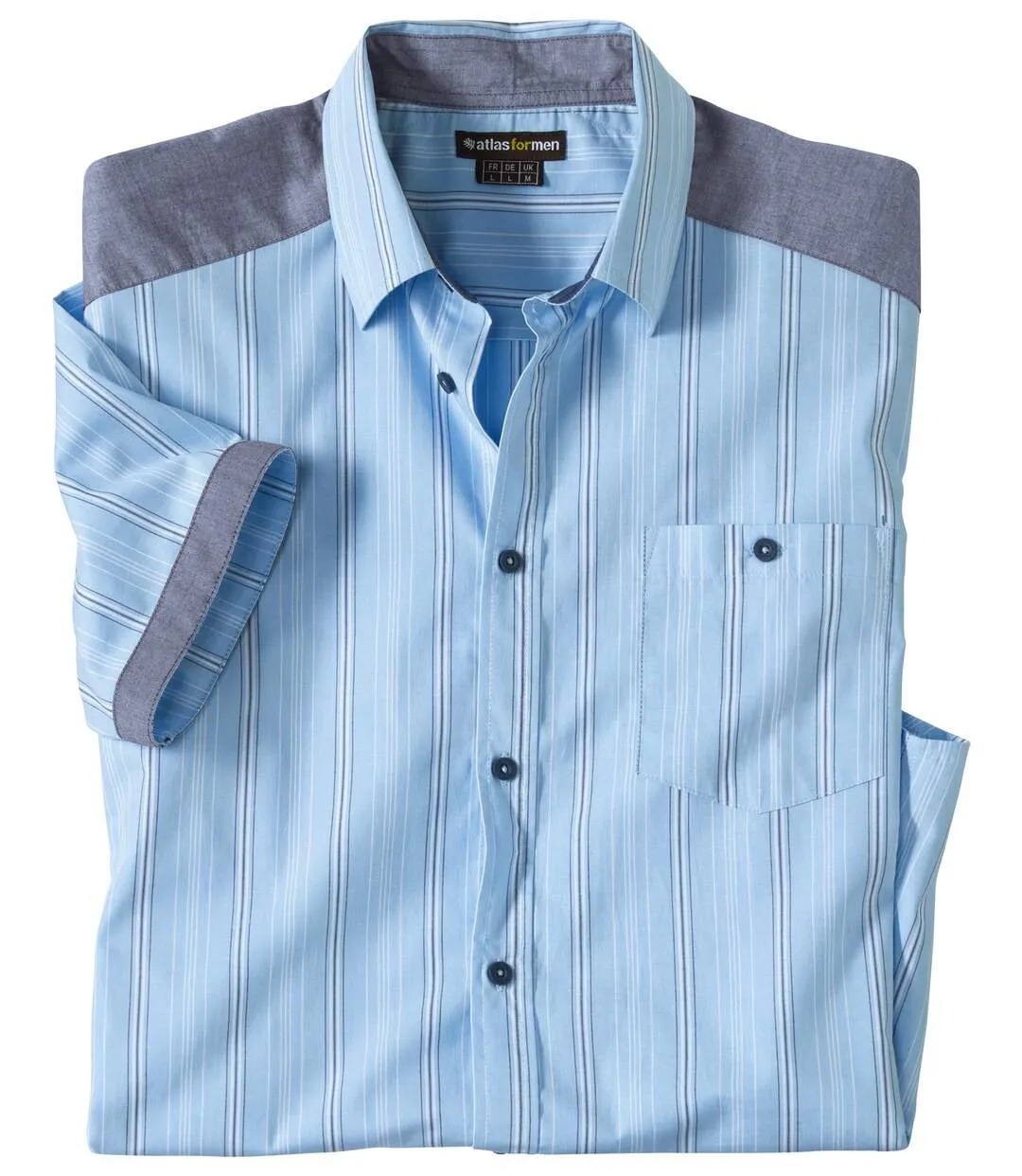 Men's Blue Striped Shirt 