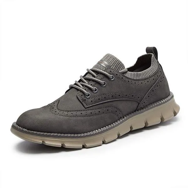 Men's Brogue Casual Leather Shoes 08195238