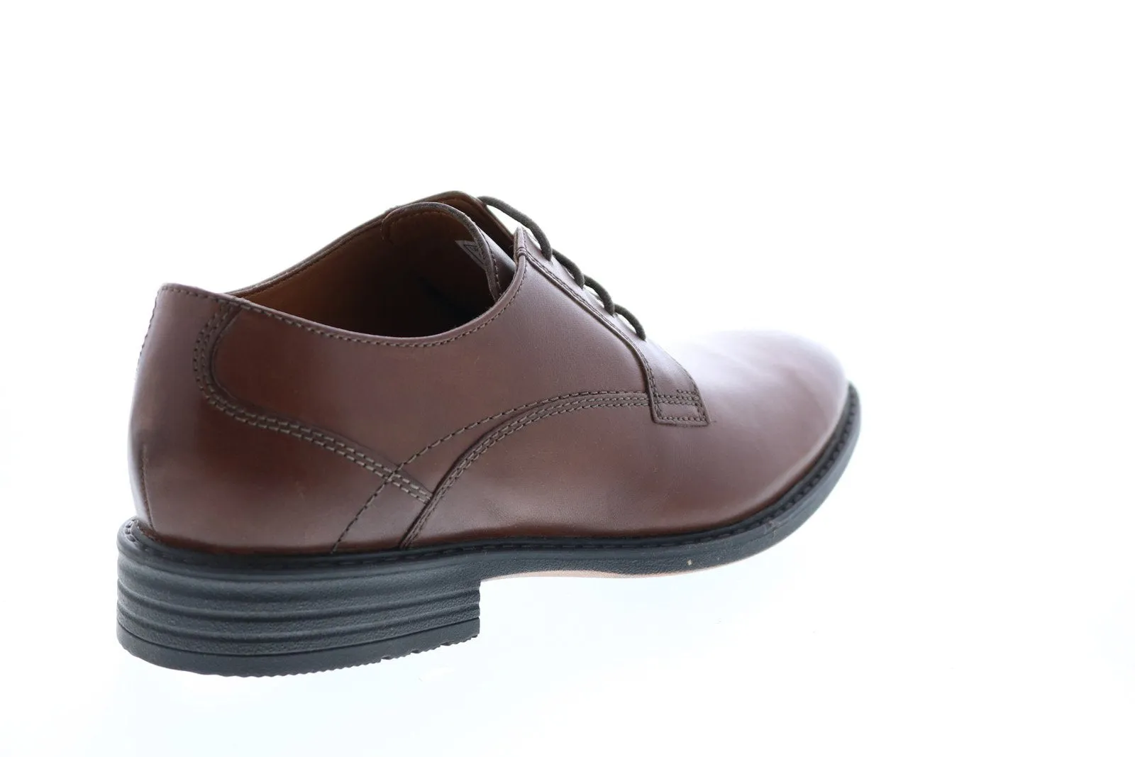 Men's Brown Leather Plain Toe Oxfords by Bostonian