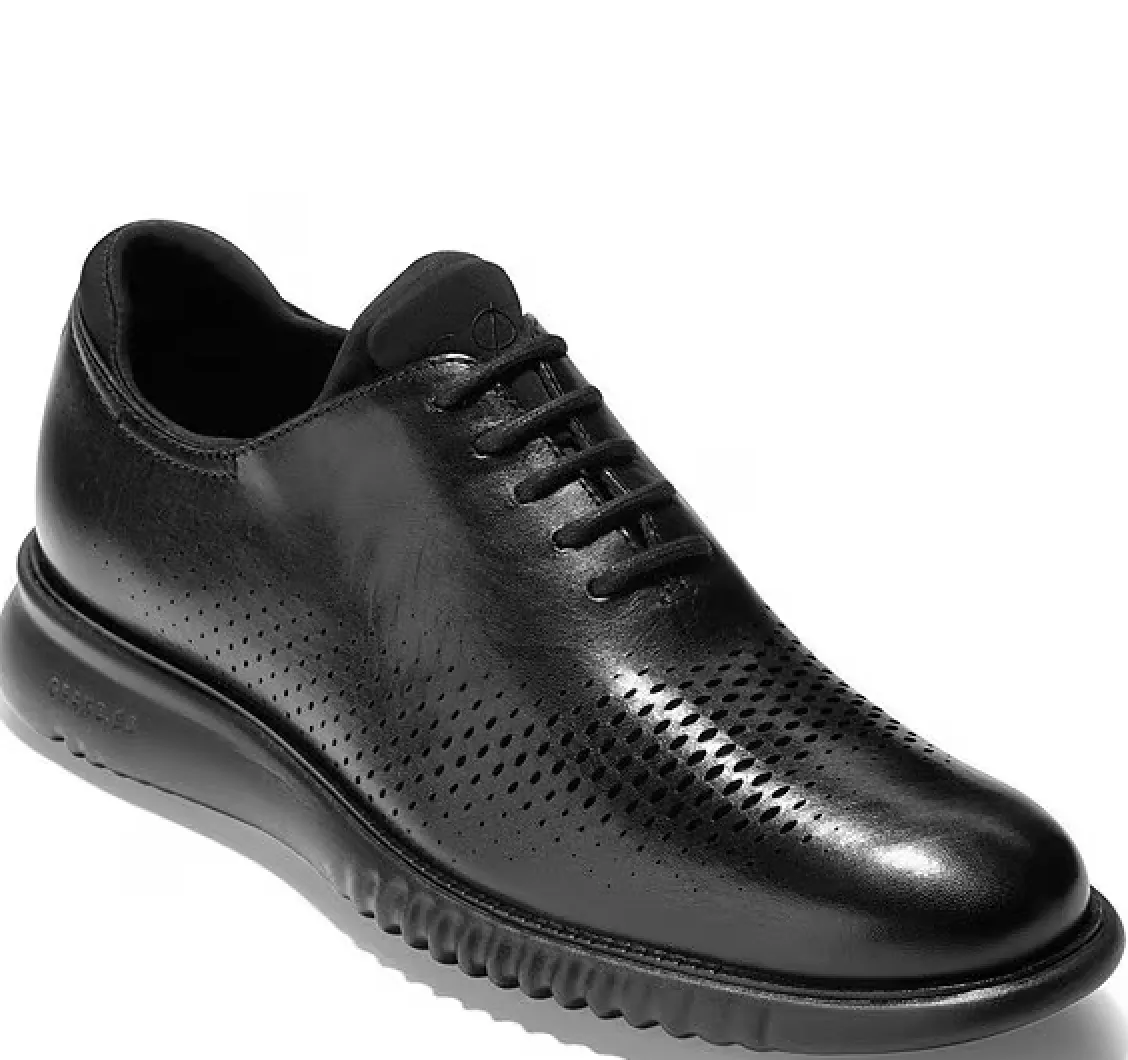 Men's Cole Haan 2 Zergrand Laser Wing Oxfords Black