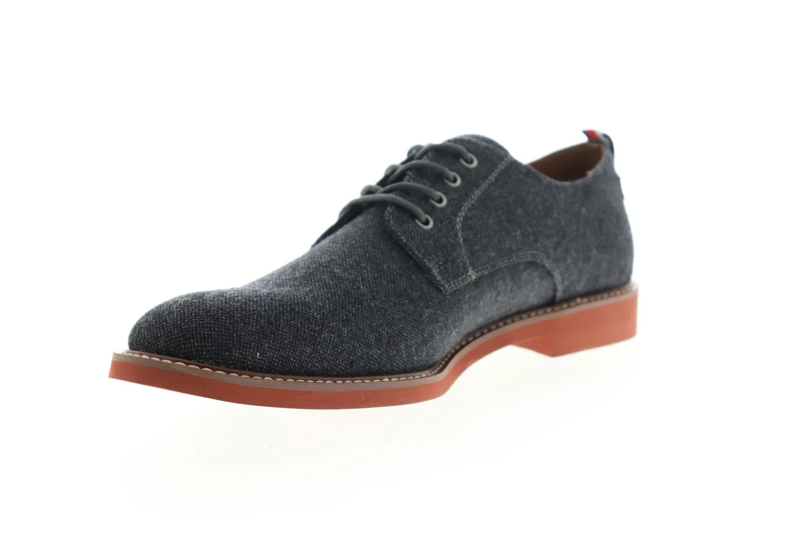 Men's Gray Canvas Oxfords by Tommy Hilfiger Garson 8 TMGARSON8