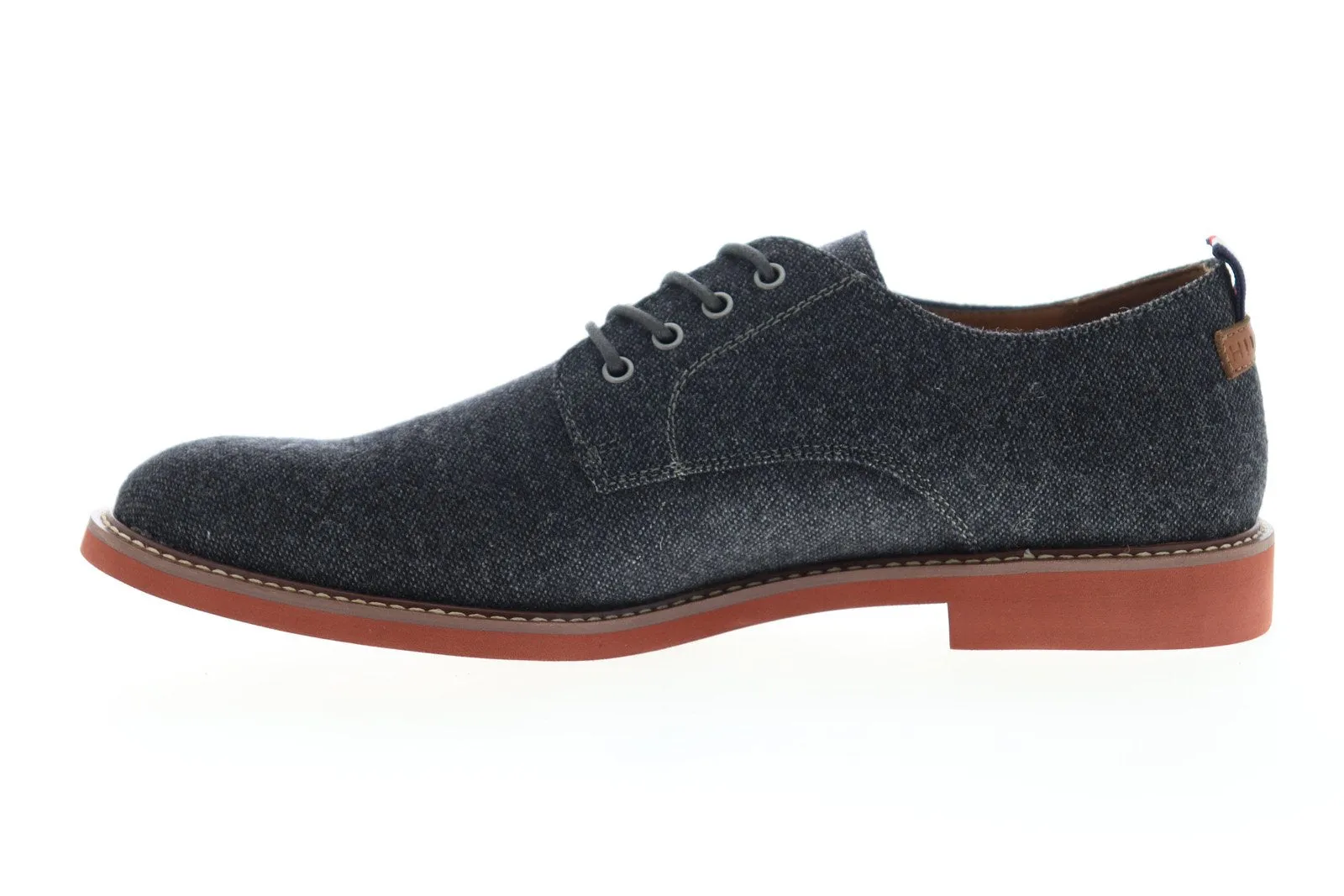 Men's Gray Canvas Oxfords by Tommy Hilfiger Garson 8 TMGARSON8