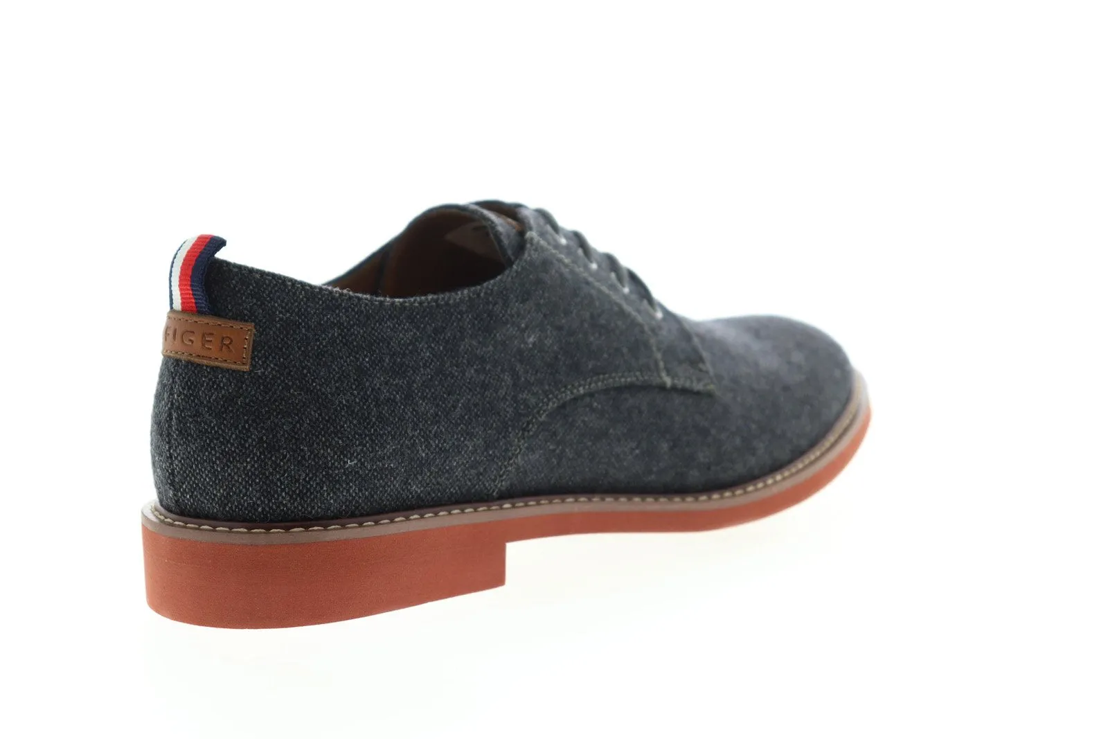 Men's Gray Canvas Oxfords by Tommy Hilfiger Garson 8 TMGARSON8