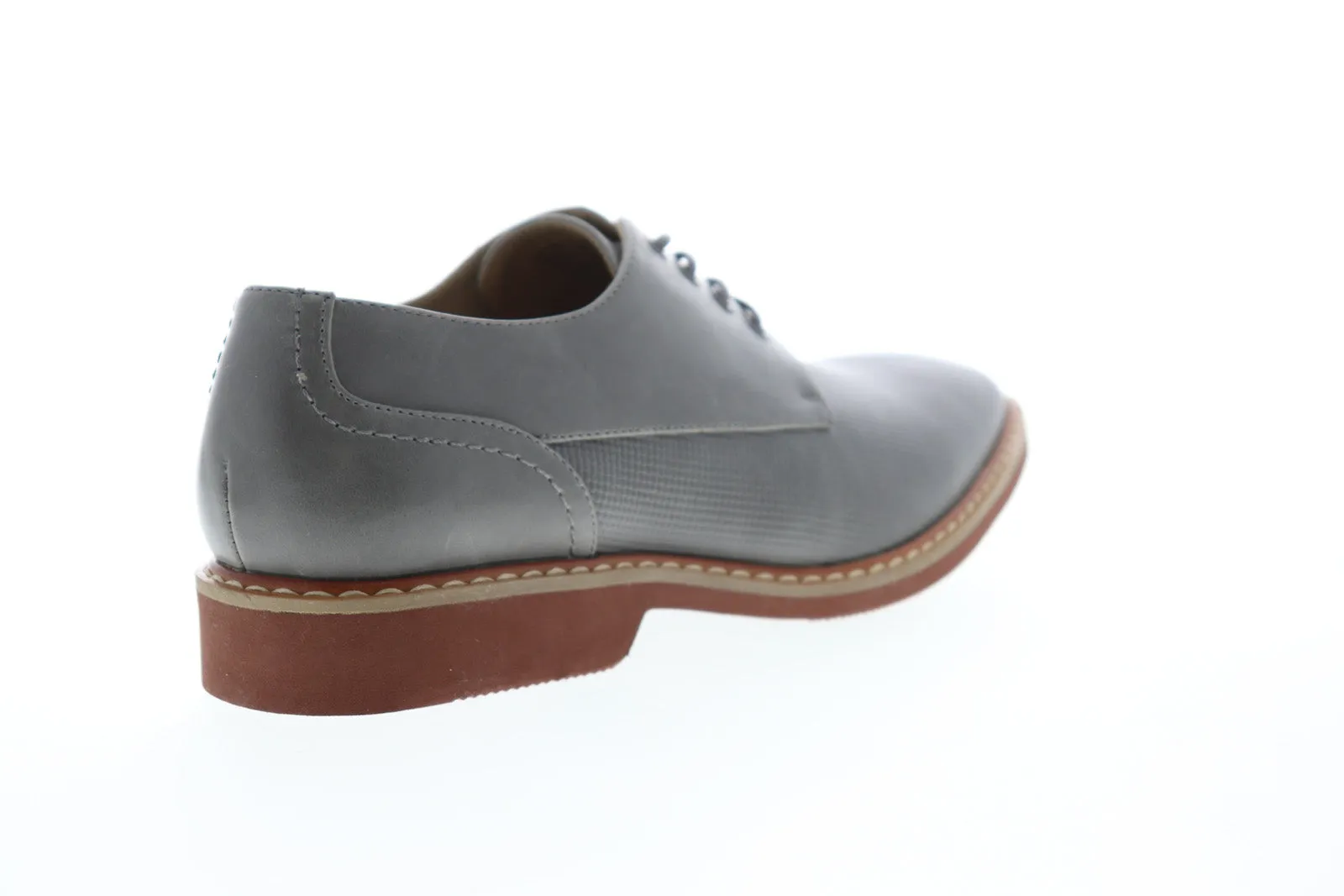 Men's Gray Plain Toe Oxfords by Unlisted Jupiter Oxford