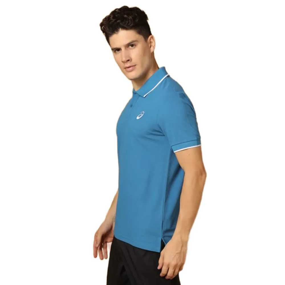 ASICS Men's Polo Top (Reborn Blue)