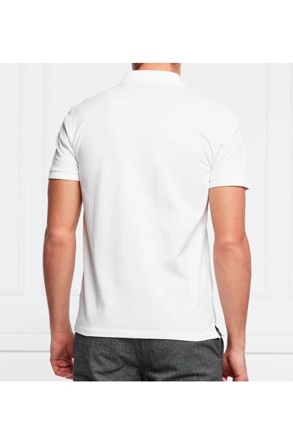 GANT Gold Shield Piqué Polo - White