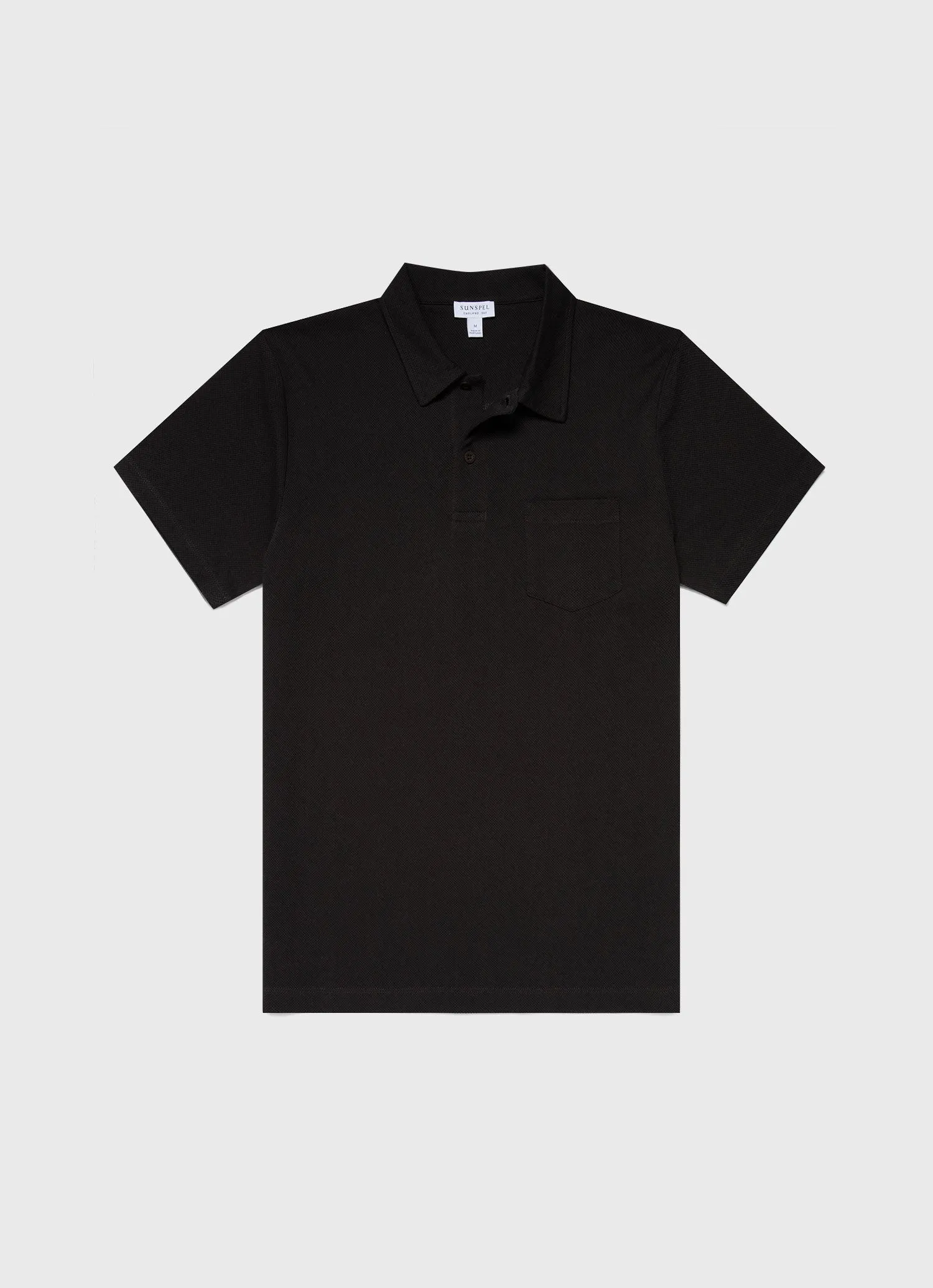 Men's Riviera coffee polo shirt