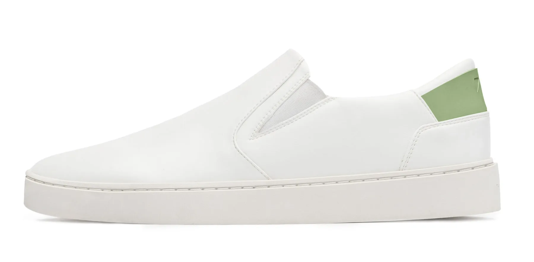 Men's Slip On | White-Green