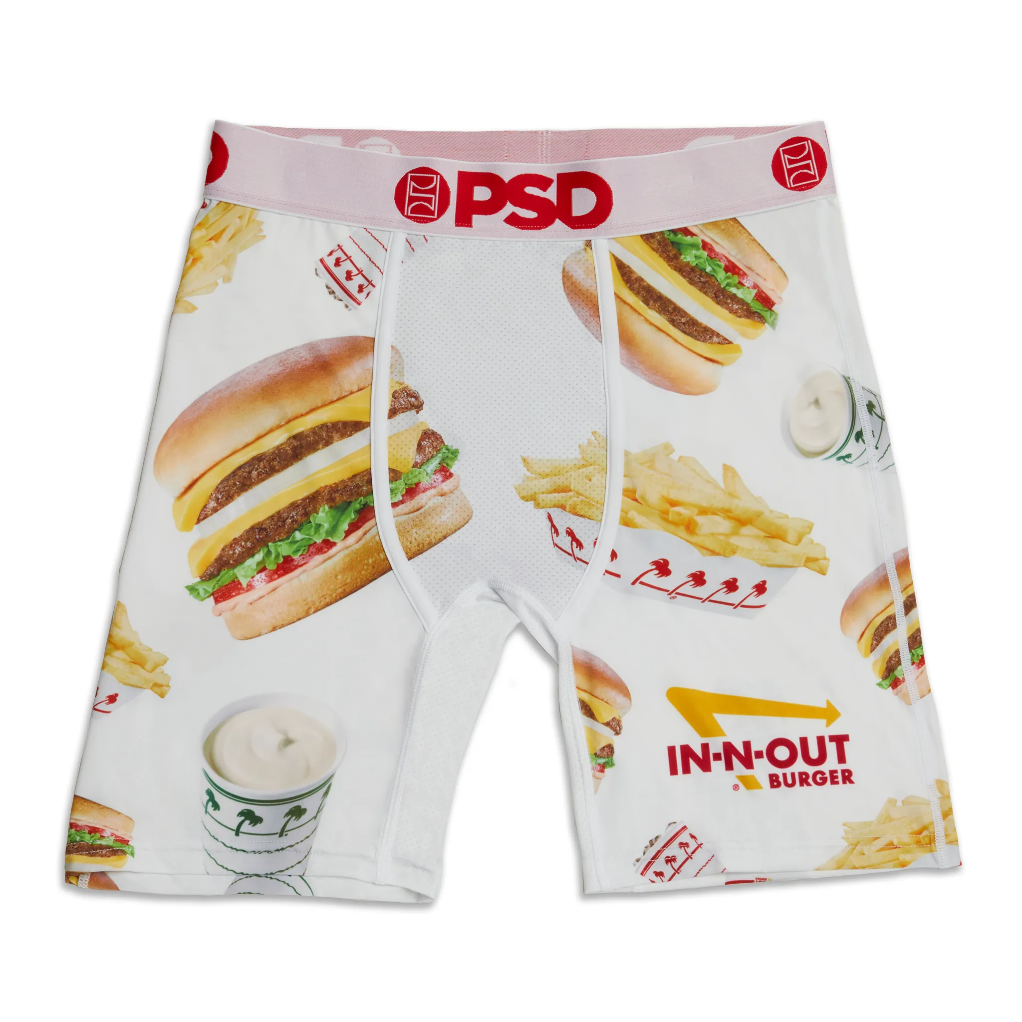 Men's White In-N-Out Briefs PSD