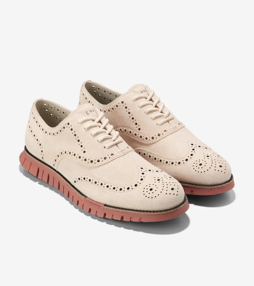 Men's ZERØGRAND Unlined Wingtip Oxfords