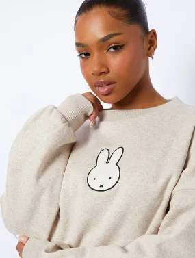 Miffy x Skinnydip Oatmeal Sweatshirt