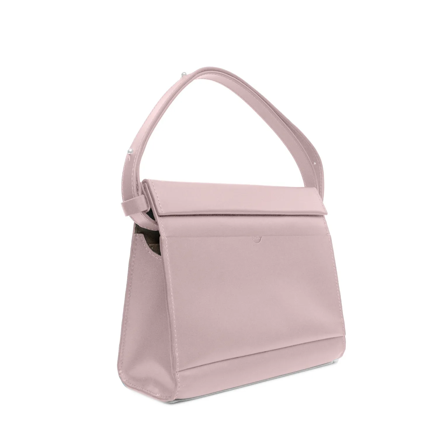 Mini Shoulder Bag in Nude Pink