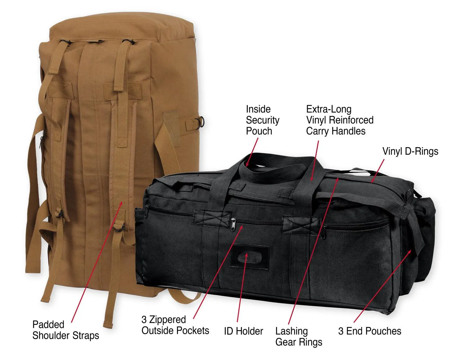 Mossad Tactical Duffle Bag