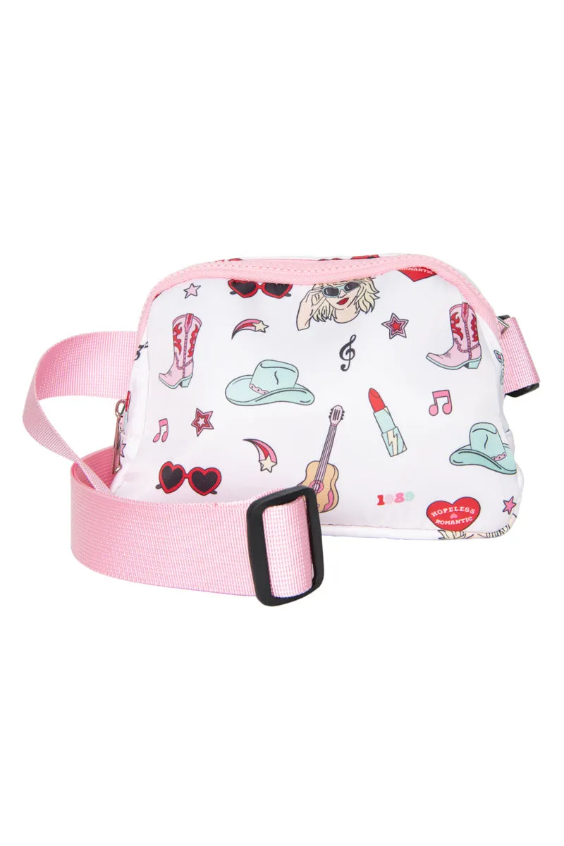 Music Girl Icons Belt Bag