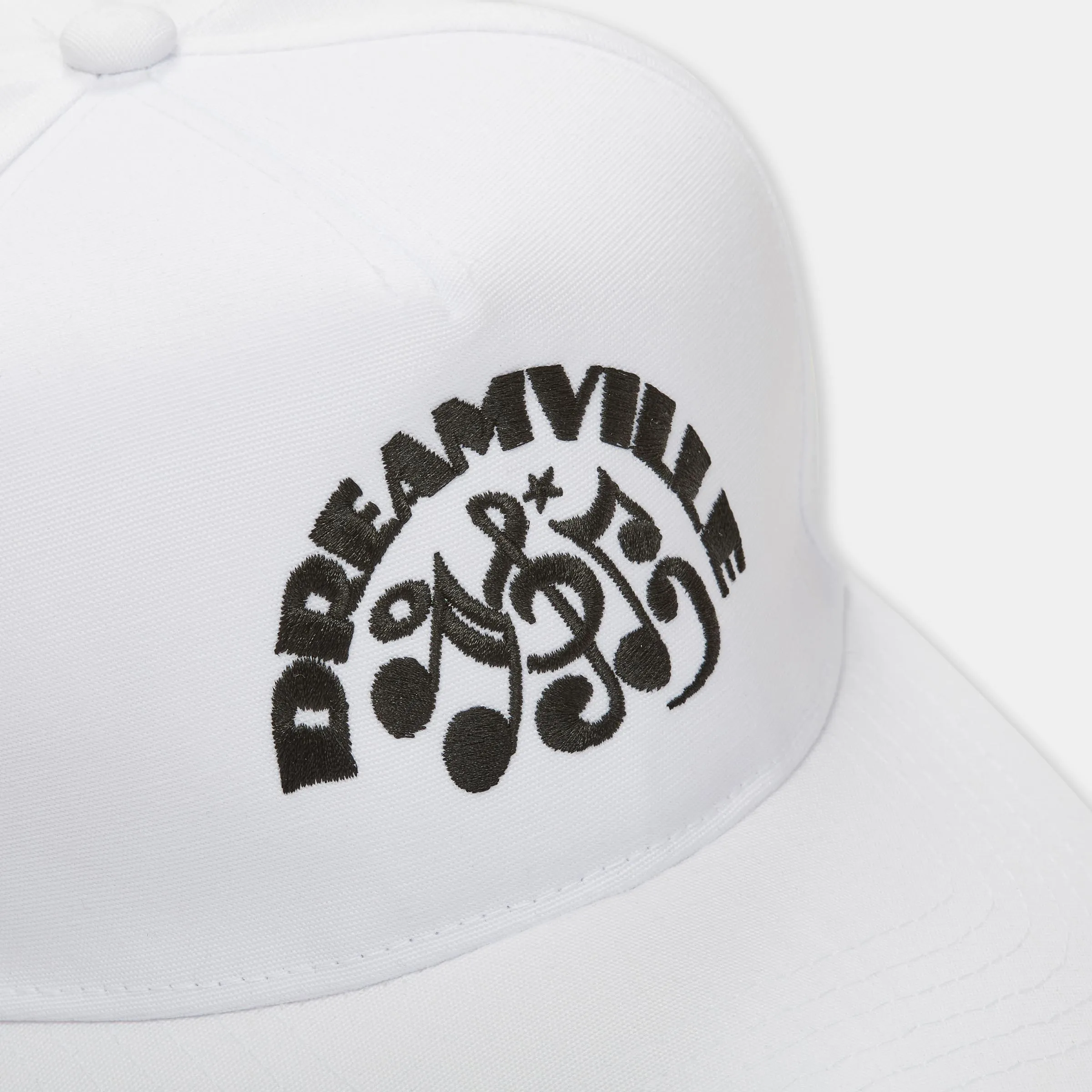 Music Note Logo White Hat