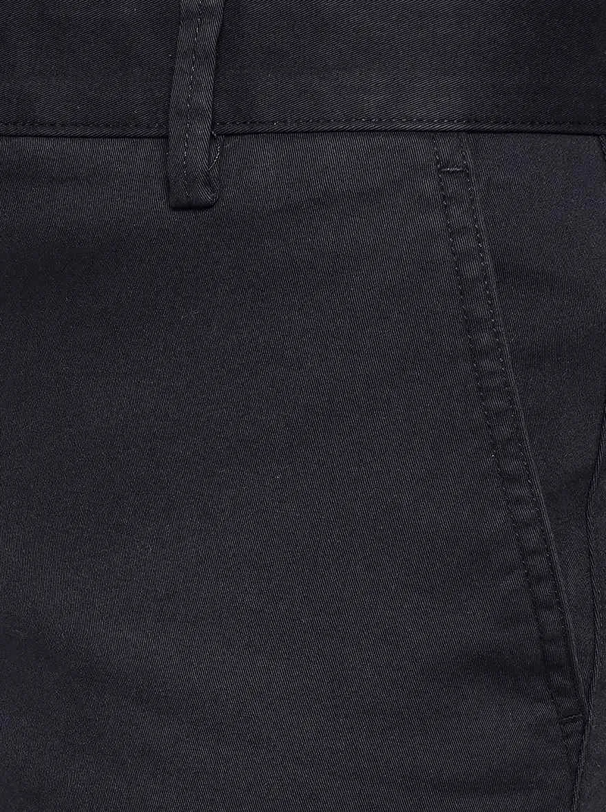 Navy Blue Casual Trousers