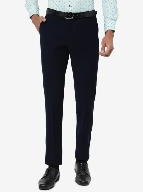 Navy Blue Slim Fit Trouser