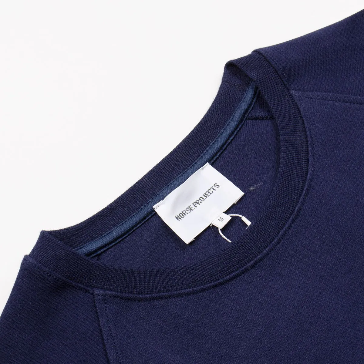 Navy Norse Projects Vorm Summer Interlock Sweatshirt