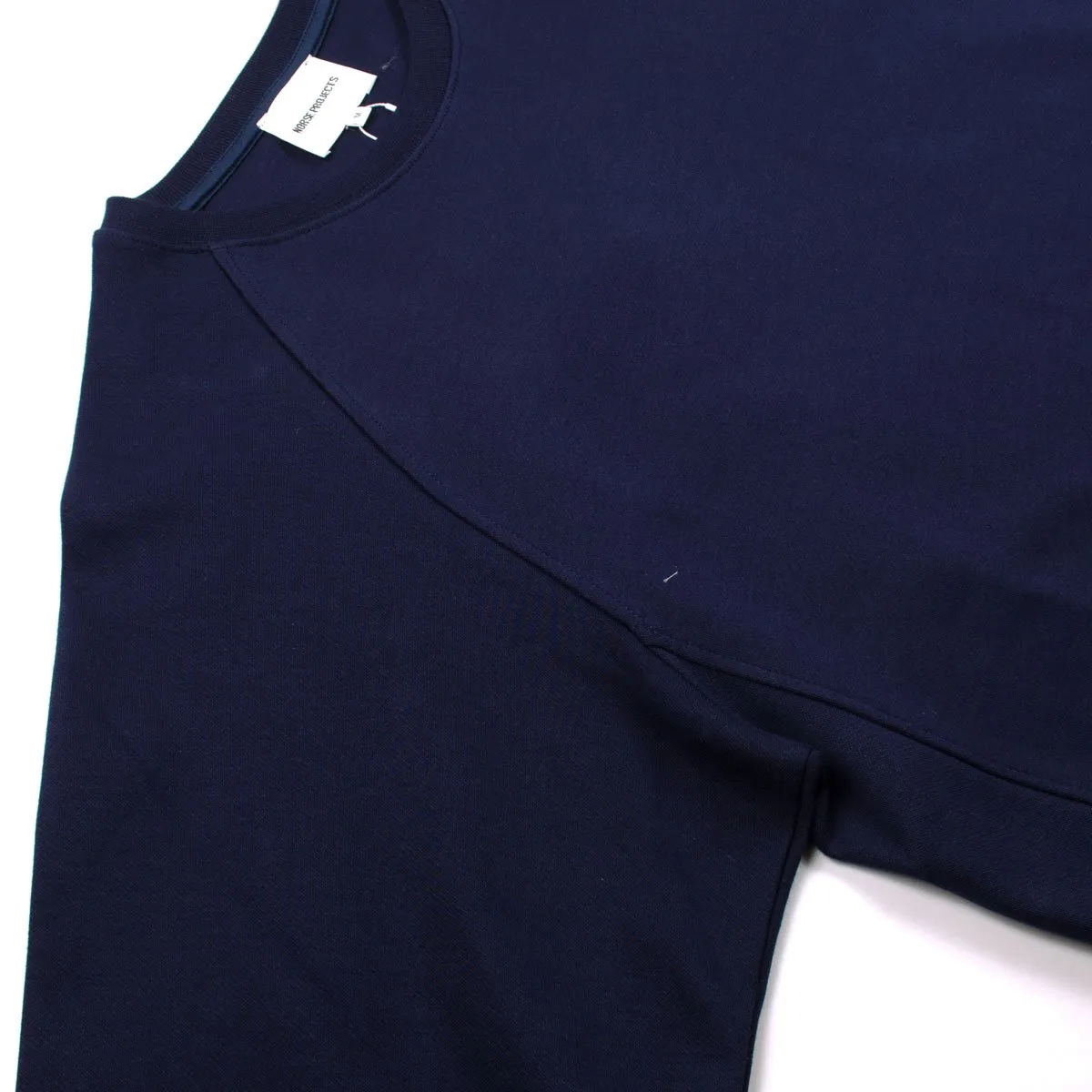 Navy Norse Projects Vorm Summer Interlock Sweatshirt