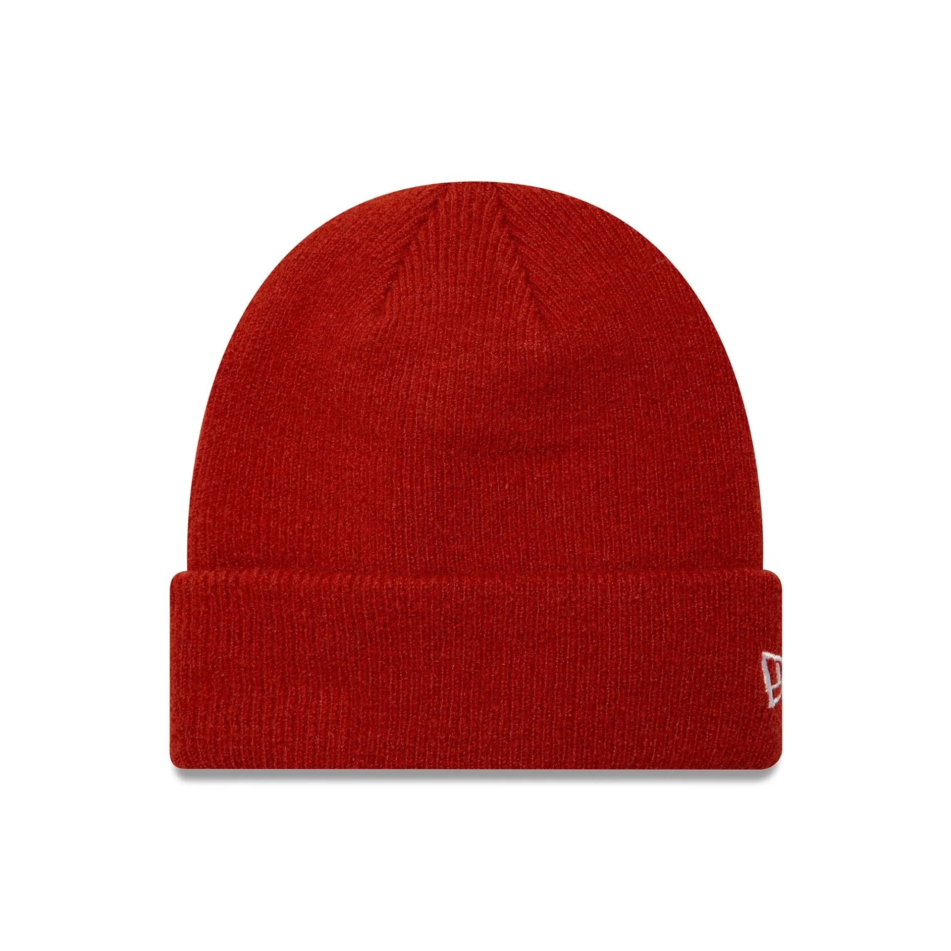 New Era Seasonal Red Cuff Knit Beanie Hat