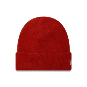 New Era Seasonal Red Cuff Knit Beanie Hat