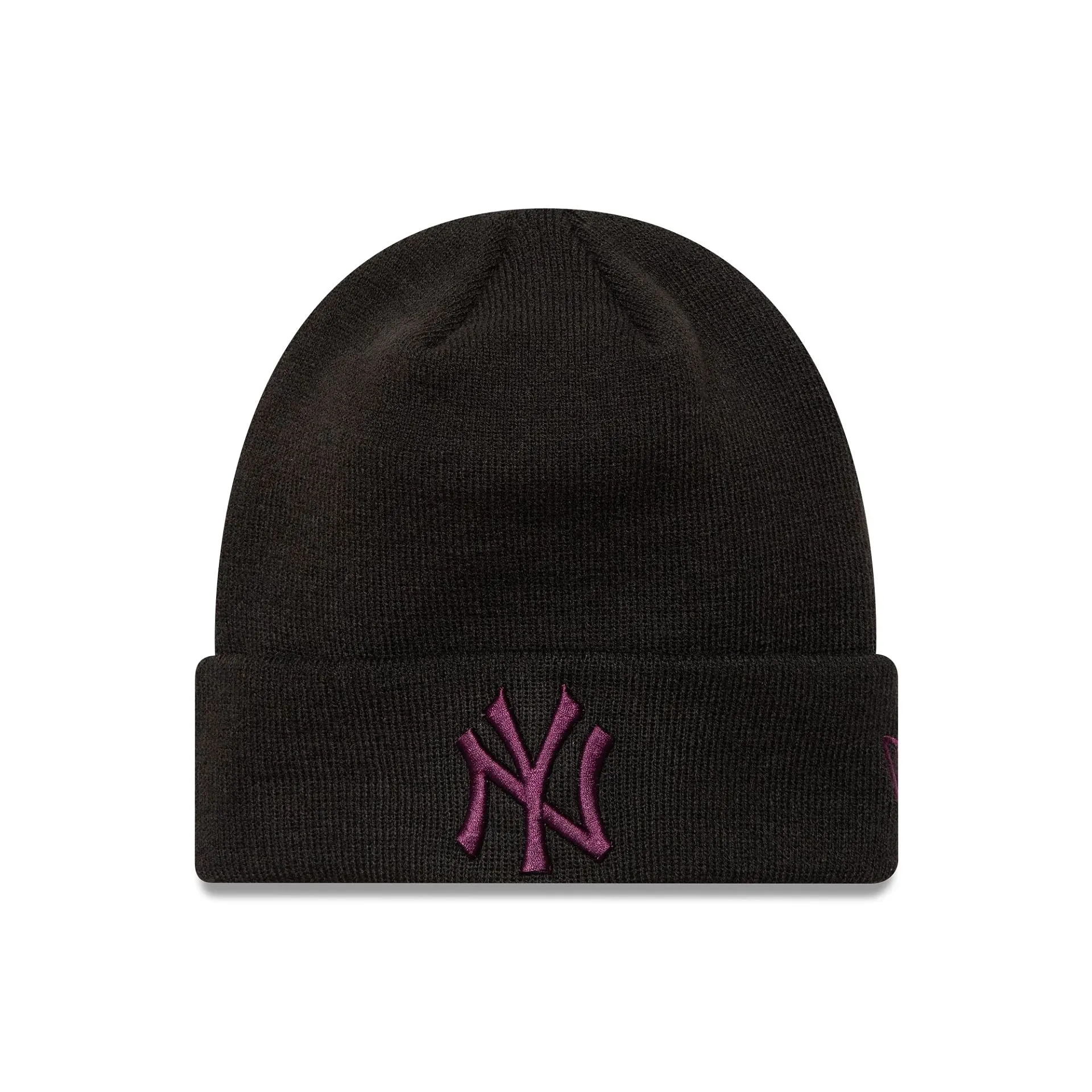 New York Yankees League Essential Black Cuff Knit Beanie Hat