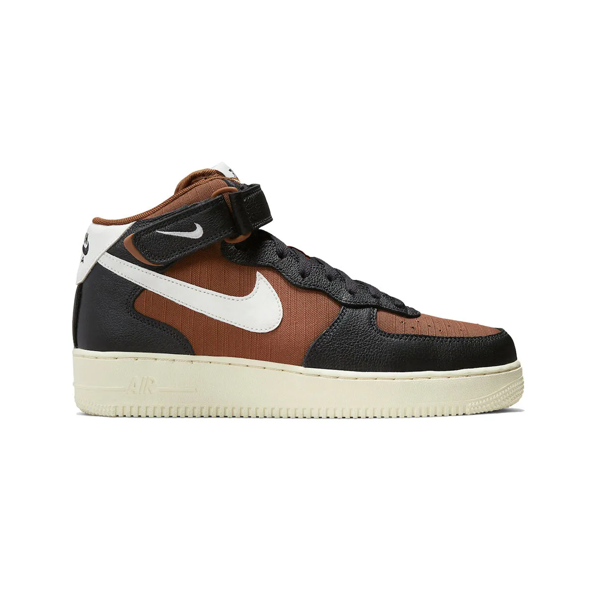 Nike Men's Air Force 1 Mid 07' Vintage Off-Noir Pecan