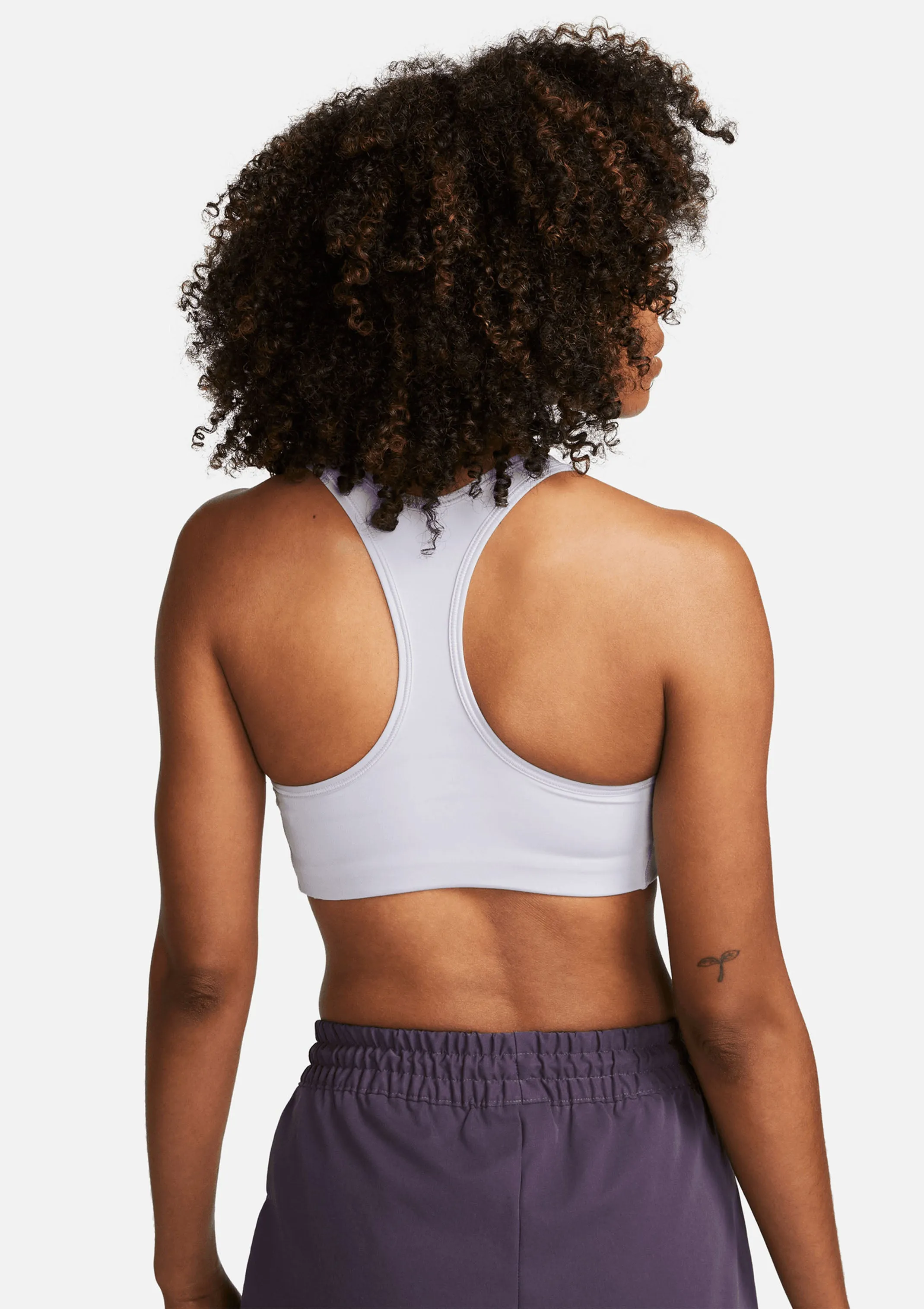 Purple Swoosh Bra for Women by Nike (BV3636-536)