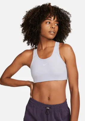 Purple Swoosh Bra for Women by Nike (BV3636-536)