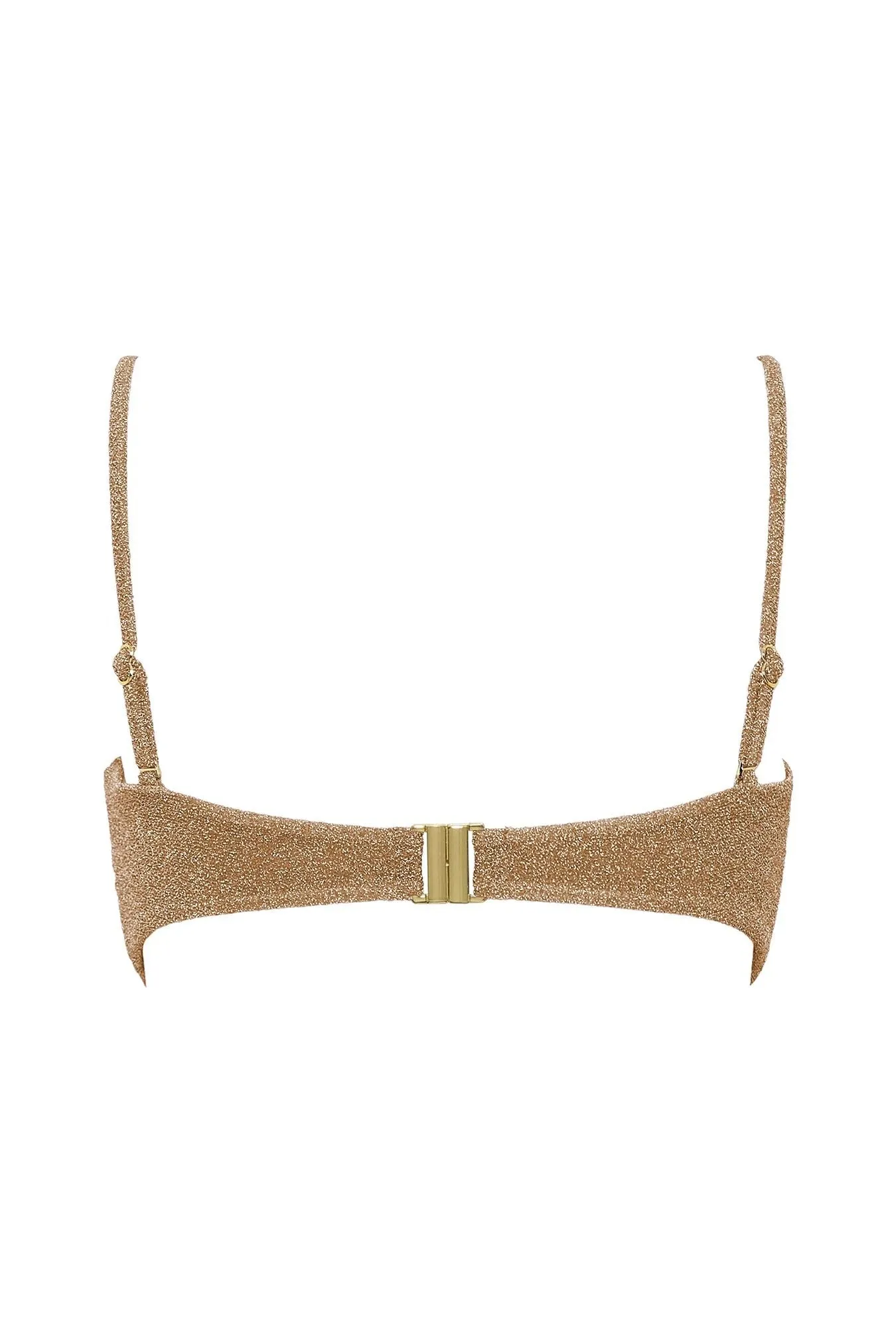 Gold Nookie Dynasty Bandeau Bra