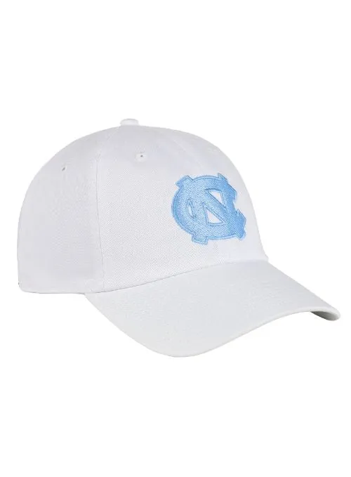 North Carolina Tar Heels White Washed Twill Cap